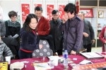 中国残疾人福利基金会领导对我市手工艺品情况进行调研 - 残疾人联合会