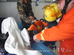 好奇害死猫 咸宁2岁男童手卡绞肉机消防紧急施救 - 消防网