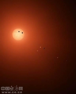 天文学家在40光年外发现七颗类地行星 三颗在宜居带(组图) - 中国日报网
