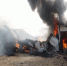 彩钢房起火被烧塌 - 消防网