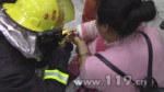 9个月婴儿手指被卡 浙江金华金东消防紧急处置 - 消防网