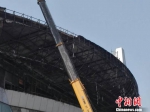 河南南阳体育中心发生火灾楼内玉雕展品未受影响 - 消防网