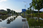 洪水淹没街道 湖南消防排涝抢险14小时 - 消防网