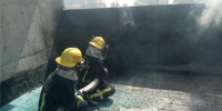 建工地保温泡沫板起火 内蒙古消防迅速处置 - 消防网