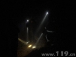 男子被落石砸中被困深山 杭州桐庐消防徒步救援 - 消防网