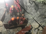 纵深200米矿洞一人被困 浙江消防4小时救援 - 消防网