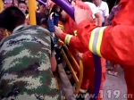 婴儿脚被座椅卡住 湖南消防三分钟解救 - 消防网