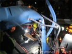 货车追尾导致一人被困 贵州遵义县消防成功救援 - 消防网