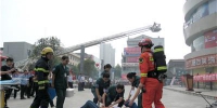 常德安乡多部门集结城市广场开展应急救援演练 - 消防网