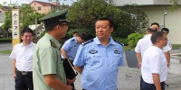 上海闵行公安分局检查大型商业综合体消防安全 - 消防网