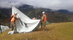 西藏消防救援力量徒步80余公里开展“10.11”山体滑坡救援 - 消防网