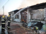 内蒙古开鲁5间民房被烧塌架消防紧急救援 - 消防网