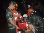 持续暴雨民房被淹 澜沧消防紧急排险[图] - 消防网