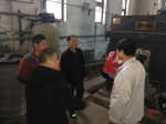 市残联副巡视员施春林检查文体中心冬季安全保障措施落实情况 - 残疾人联合会