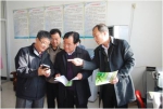 市农委毛科军副主任调研我市放心菜基地 - 农业厅