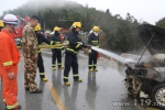 一次出警两次救援 西畴消防救人扑火两不误[图] - 消防网